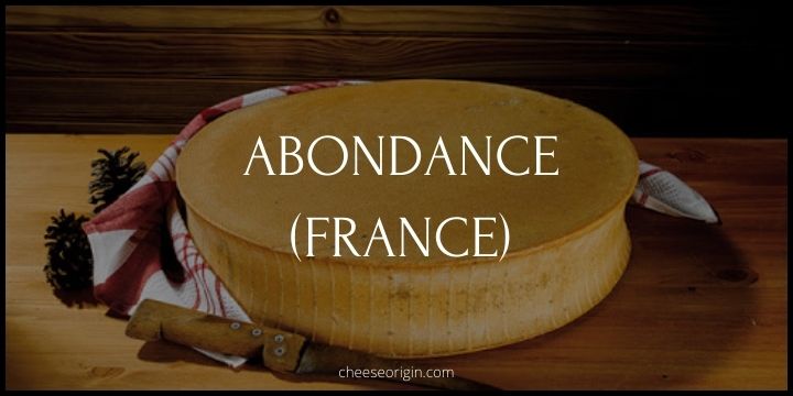 What is Abondance? The Golden Cheese of the Rhône-Alps