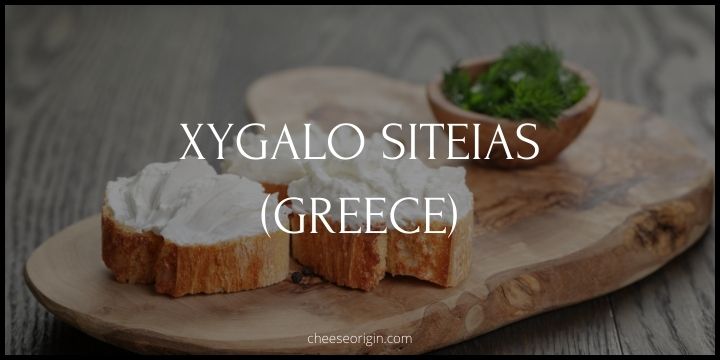 Xygalo Siteias (GREECE) - Cheese Origin