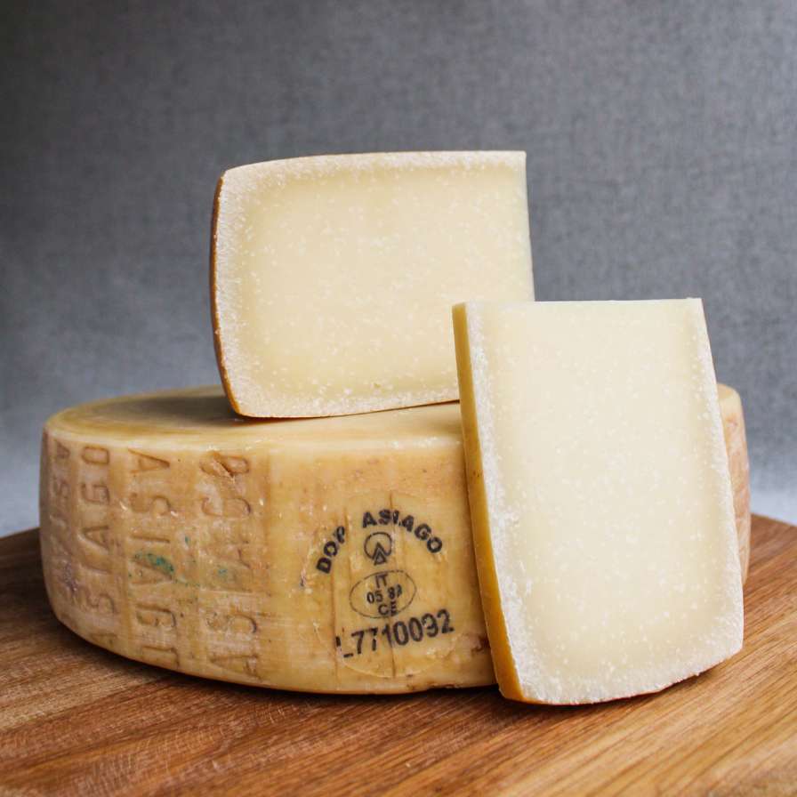 Asiago cheese (Asiago d'Allevo) aged