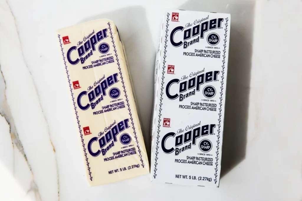 What are the Ingredients in Cooper Sharp Cheese?