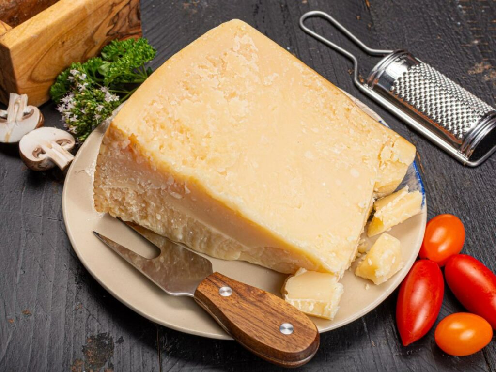 Grana-Padano cheese